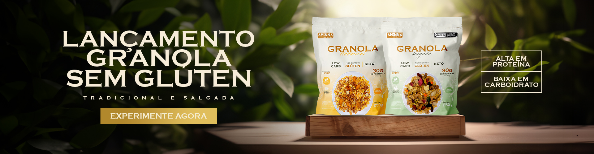 Granola Aminna Sem Gluten