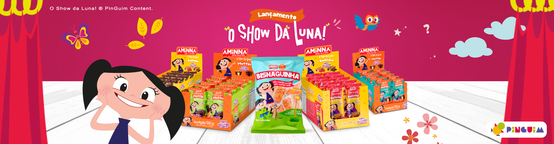 Show da Luna Aminna Sem Gluten
