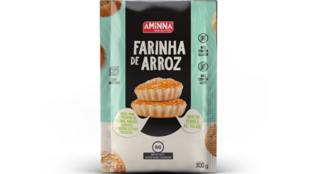 Farinha de Arroz sem Glúten Aminna