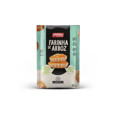 Farinha de Arroz sem Glúten Aminna