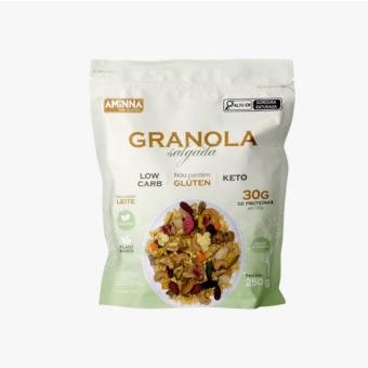 Granola Salgada Sem Glúten Aminna SG