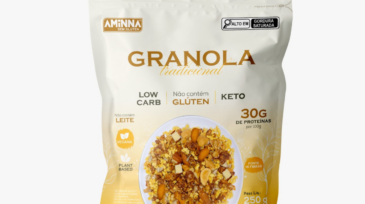 Granola Tradicional Sem Glúten Aminna SG