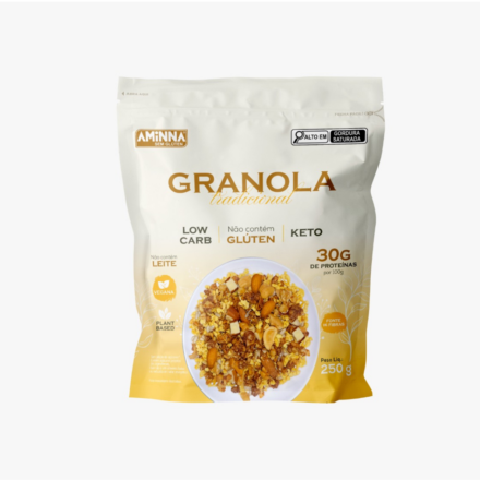 Granola Tradicional Sem Glúten Aminna SG