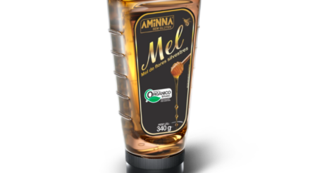 Mel Orgânico de Flores Silvestres Sem Glúten Aminna SG