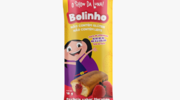 Show da Luna - Bolinho Sem Glúten de Baunilha com Morango
